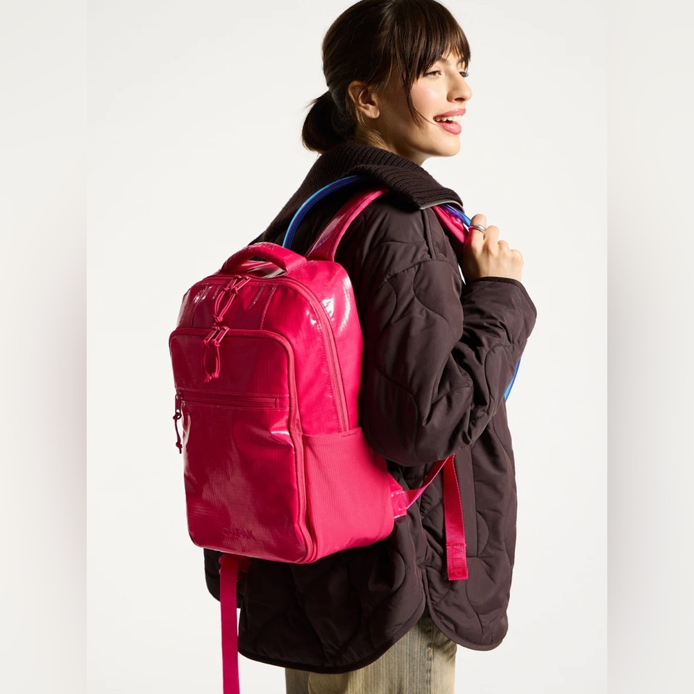 Calpak Dragon Fruit Pink Backpack